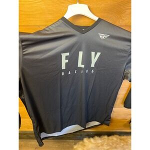 FLY Racing Long Sleeve Motocross Jersey Mens 5X Gray Bike ATV Dirtbike powerspor